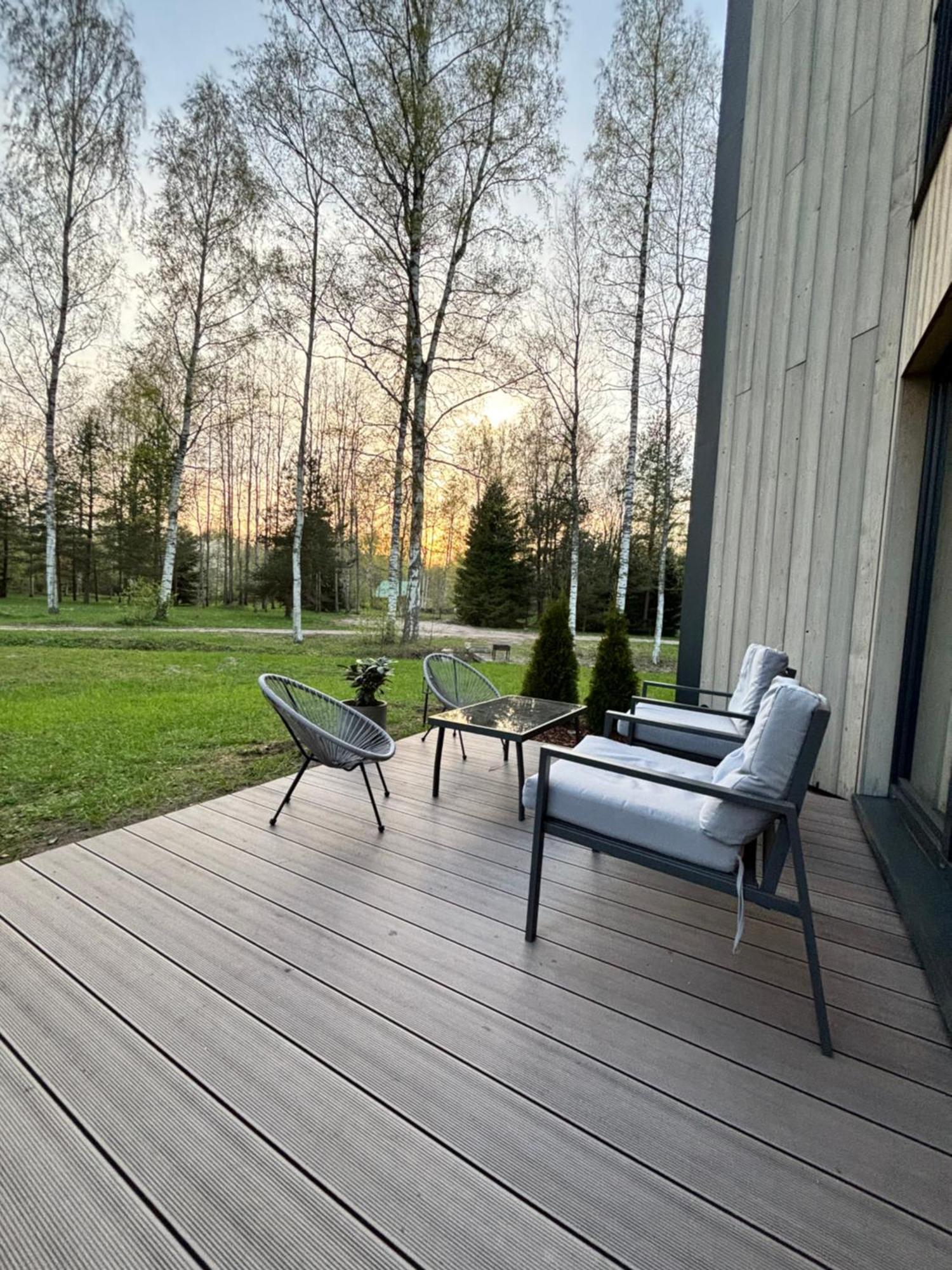 Albatross Getaway By The Sea, Spa And Forest With A Terrace Ķesterciems المظهر الخارجي الصورة
